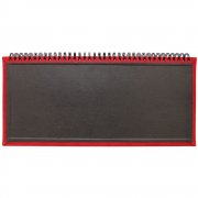 Планинг Sagrin, датированный, красный