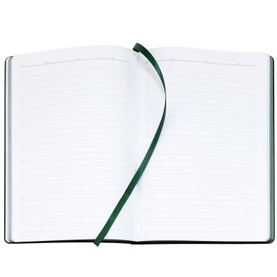 Ежедневник Bookmark, недатированный, черный с зеленым арт. 21180.39