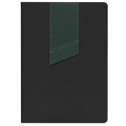 Ежедневник Bookmark, недатированный, черный с зеленым арт. 21180.39 Ежедневник Bookmark, недатированный, черный с зеленым арт. 21180.39