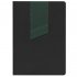 Ежедневник Bookmark, недатированный, черный с зеленым арт. 21180.39 Ежедневник Bookmark, недатированный, черный с зеленым арт. 21180.39