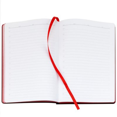 Ежедневник Bookmark, недатированный, черный с красным арт. 21180.35