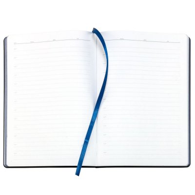 Ежедневник Bookmark, недатированный, черный с синим арт. 21180.34
