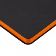 Ежедневник Bookmark, недатированный, черный с оранжевым арт. 21180.32 Ежедневник Bookmark, недатированный, черный с оранжевым арт. 21180.32