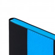 Ежедневник Bookmark, недатированный, черный с голубым арт. 21180.14 Ежедневник Bookmark, недатированный, черный с голубым арт. 21180.14