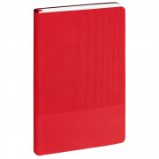 Ежедневник Knit, недатированный, красный арт. 21179.50