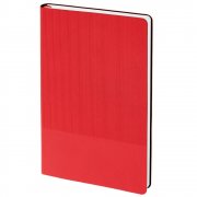 Ежедневник Knit, недатированный, красный арт. 21179.50