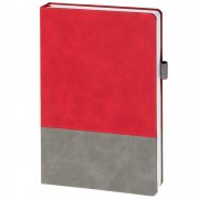 Ежедневник Horizon, недатированный, серый с красным арт. 21172.15 Ежедневник Horizon, недатированный, серый с красным арт. 21172.15