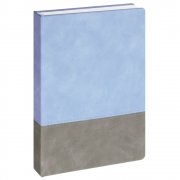 Ежедневник Horizon, недатированный, серый с голубым арт. 21172.14