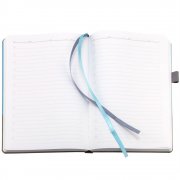 Ежедневник Horizon, недатированный, серый с голубым арт. 21172.14