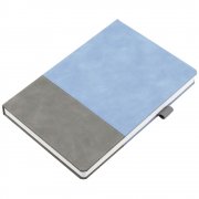Ежедневник Horizon, недатированный, серый с голубым арт. 21172.14