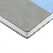 Ежедневник Horizon, недатированный, серый с голубым арт. 21172.14