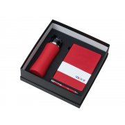 Подарочный набор "Color it" с блокнотом, металлической ручкой и бутылкой