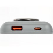 Магнитный беспроводной внешний аккумулятор с быстрой зарядкой QC/PD 20 Вт «MagnetIQ», 5000 mAh