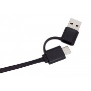 Универсальный кабель с ретрактором 3-в-1 «Retrax»