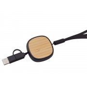 Универсальный кабель с ретрактором 3-в-1 «Retrax»