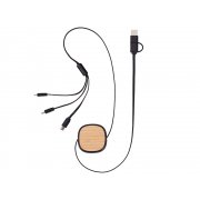 Универсальный кабель с ретрактором 3-в-1 «Retrax»