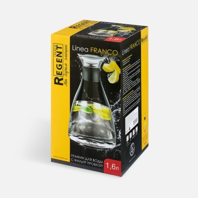 Графин для воды с фильтр-пробкой Linea Franco арт. 20446.00