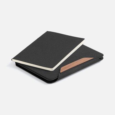 Папка с блокнотом Firmans Mini, черная арт. 23392.30
