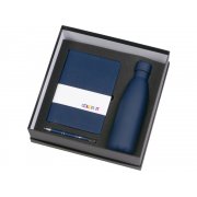 Подарочный набор "Color it" с блокнотом, металлической ручкой и термобутылкой