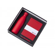 Подарочный набор "Color it" с блокнотом, металлической ручкой и термобутылкой