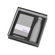 Подарочный набор "Color it" с блокнотом, металлической ручкой и термобутылкой