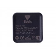 Внешний аккумулятор «Rail» c дисплеем, 5000 mAh