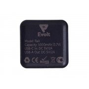 Внешний аккумулятор «Rail» c дисплеем, 5000 mAh