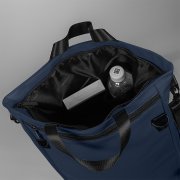 Рюкзак "Shop", т.синий, 42 х 39 х 13 см, 100% полиуретан Темно-синий