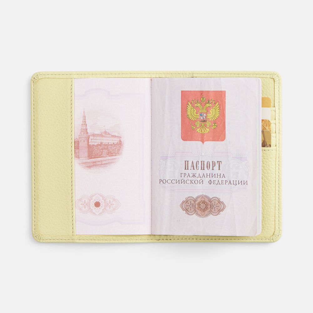 Обложка для паспорта Unison, светло-зеленая арт. 22107.90 Обложка для паспорта Unison, светло-зеленая арт. 22107.90