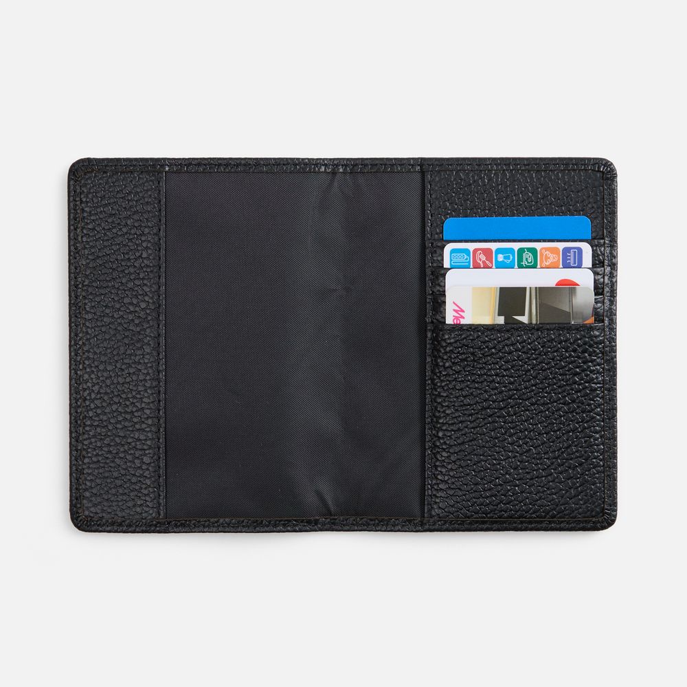 Обложка для паспорта Unison, черная арт. 22107.30 Обложка для паспорта Unison, черная арт. 22107.30