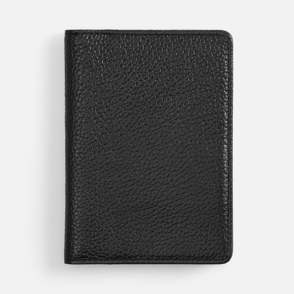 Обложка для паспорта Unison, черная арт. 22107.30 Обложка для паспорта Unison, черная арт. 22107.30