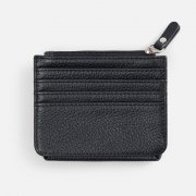 Картхолдер на молнии Unison, черный