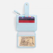 Картхолдер на молнии Unison, голубой арт. 22109.14