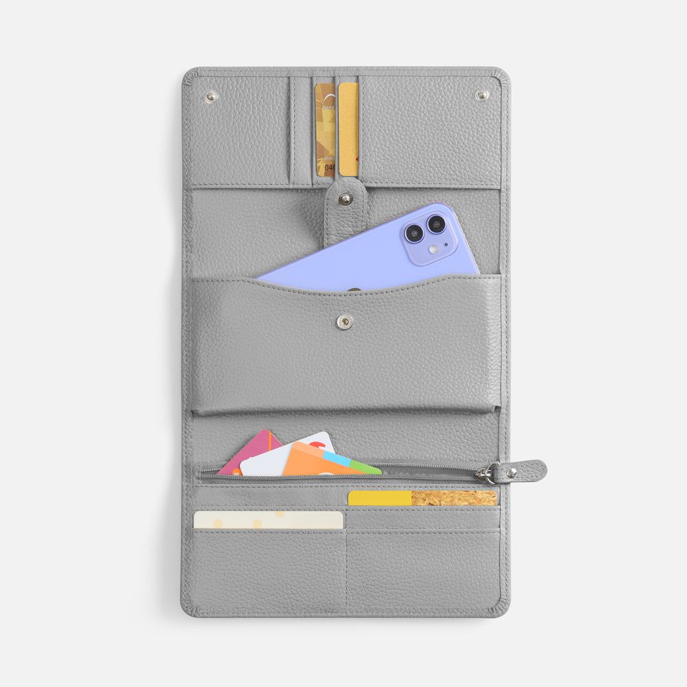 Клатч Unison, серый арт. 22111.10 Клатч Unison, серый арт. 22111.10