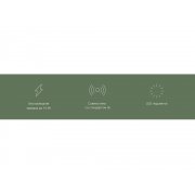 Беспроводное зарядное устройство «NEO Core Quick» c быстрой зарядкой с логотипом Rombica