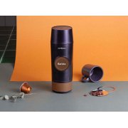 Портативная кофемашина «Barista» c быстрой зарядкой с логотипом Rombica