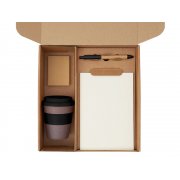 Набор «Halm» с блокнотом, ручкой и стаканом