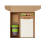 Набор «Halm» с блокнотом, ручкой и стаканом