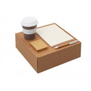 Набор «Halm» с блокнотом, ручкой и стаканом