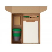 Набор «Halm» с блокнотом, ручкой и стаканом