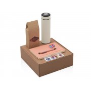 Набор «Warmpage» с термосом, блокнотом, ручкой и чаем