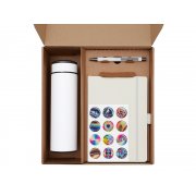 Набор «Warmpage» с термосом, блокнотом, ручкой и чаем