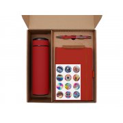 Набор «Warmpage» с термосом, блокнотом, ручкой и чаем