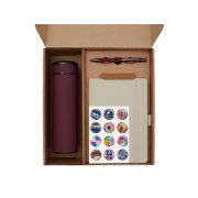 Набор «Warmpage» с термосом, блокнотом, ручкой и чаем