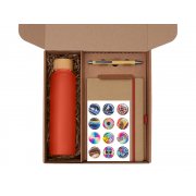 Набор «Wooden» с бутылкой, блокнотом, ручкой и подставкой для телефона