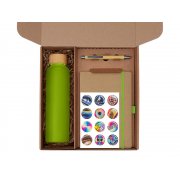 Набор «Wooden» с бутылкой, блокнотом, ручкой и подставкой для телефона