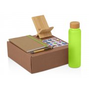 Набор «Wooden» с бутылкой, блокнотом, ручкой и подставкой для телефона