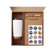 Набор «Earthly» с блокнотом, ручкой и термокружкой