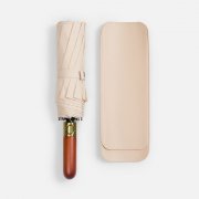 Зонт складной Cloudburst в подарочной упаковке, бежевый арт. 17192.00