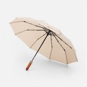 Зонт складной Cloudburst в подарочной упаковке, бежевый арт. 17192.00